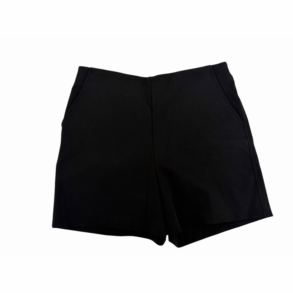 Rachel Zoe Size 6 Black High Waisted‎ Stretch Shorts Tailored Dress Shorts